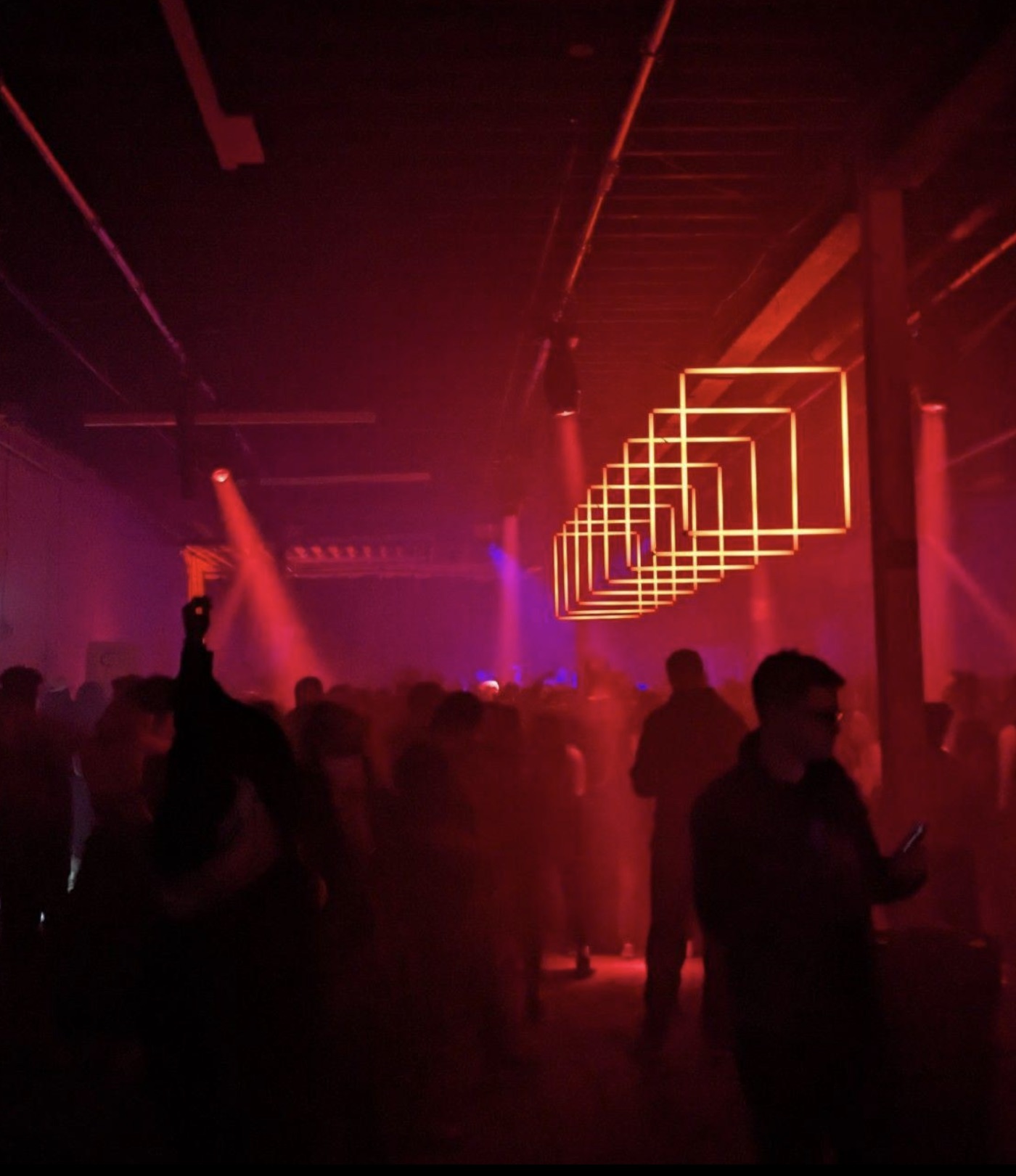 Stage — suspended light installation